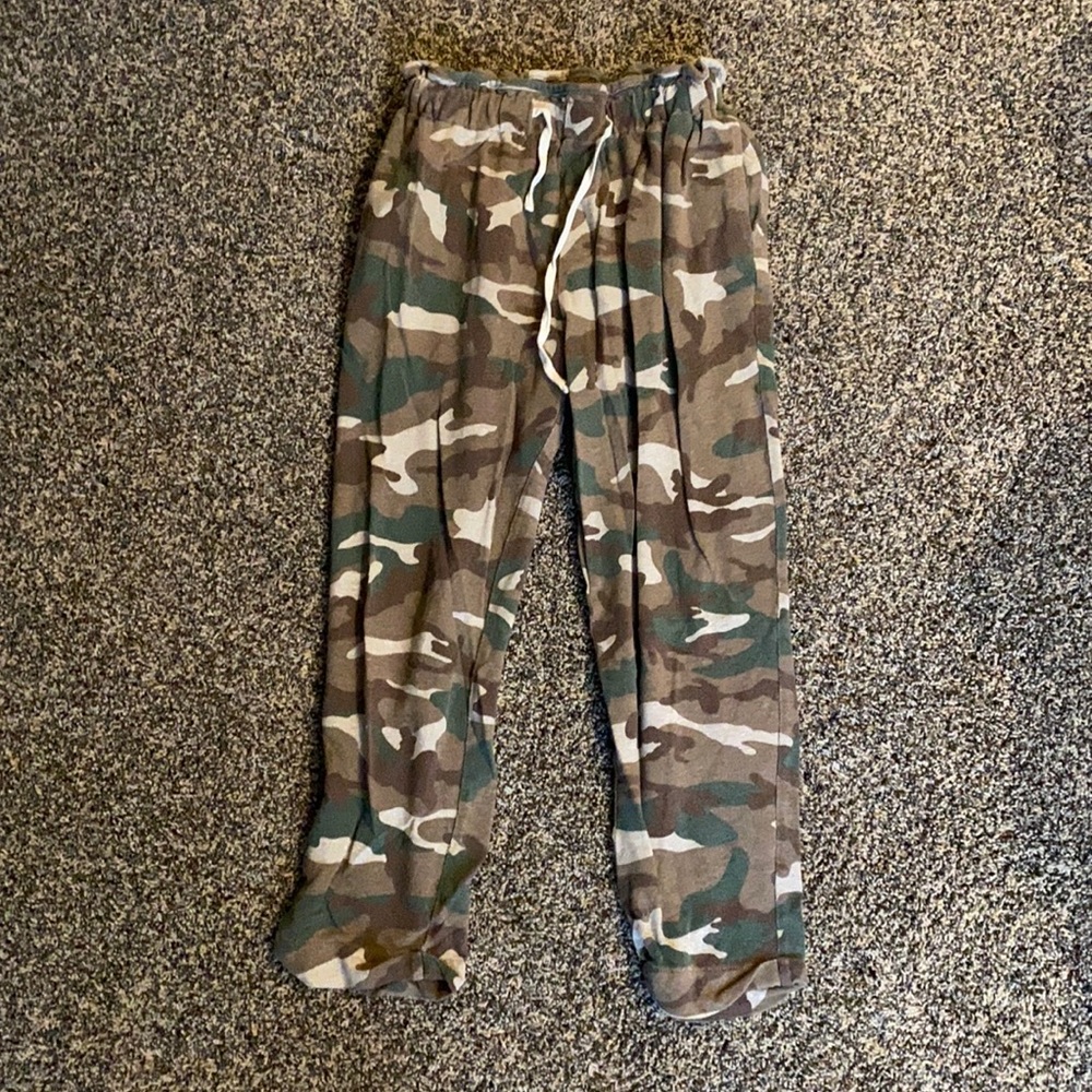 Straight Leg Camo Jogger